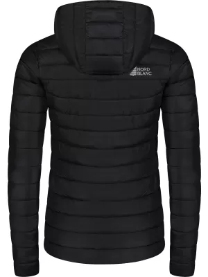 Dámska prešívaná bunda NORDBLANC NIMBUS WJL8395 ČIERNA
