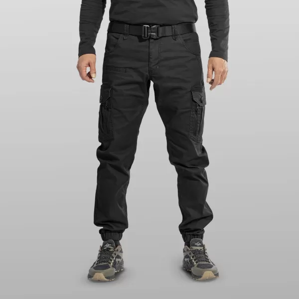  Pánske nohavice PENTAGON INVICTUS TACTICAL JOGGERS K05058 BLACK 