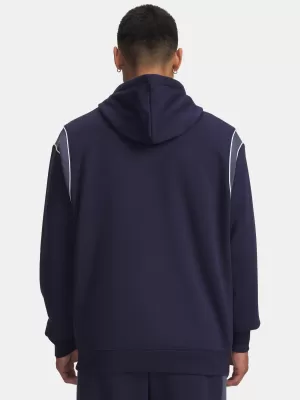 Pánska mikina UNDER ARMOUR RIVAL FLEECE NOV HOODIE 6009353-410 MODRÁ