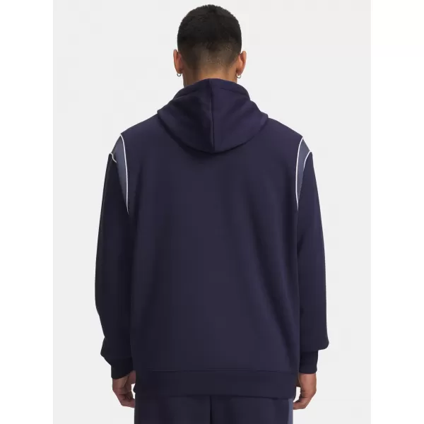  Pánska mikina UNDER ARMOUR RIVAL FLEECE NOV HOODIE 6009353-410 MODRÁ 