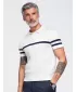 Pánske polo tričko OMBRE OM-POSS-0177 WHITE