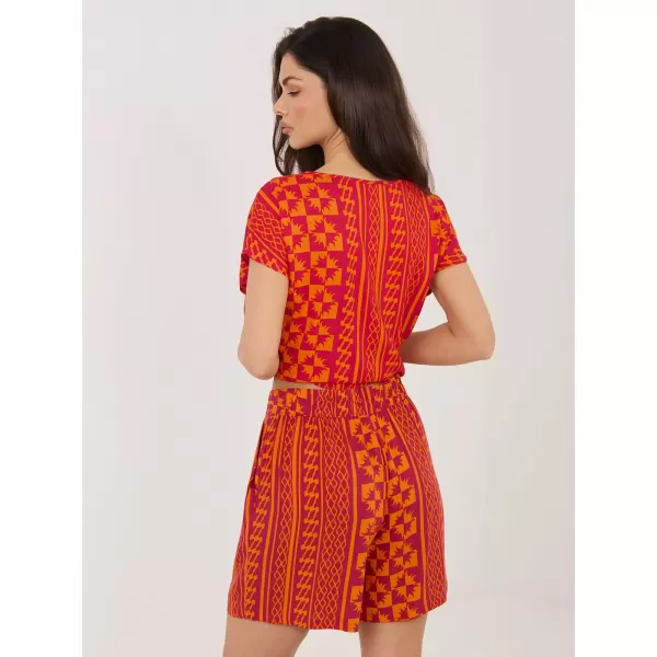  Dámske kraťasy SUBLEVEL D73771M62489KD ORANGE 
