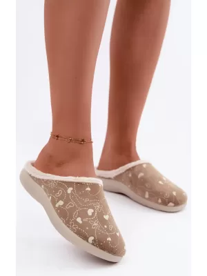 Dámske šľapky INBLU ET000041 BEIGE