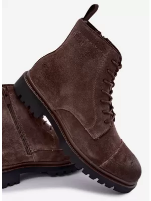 Pánske členkové topánky BIG STAR SHOES UU174220 BLACK