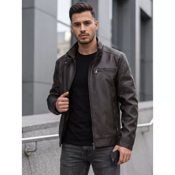  Pánska bunda DSTREET TX5148 HNEDÁ 