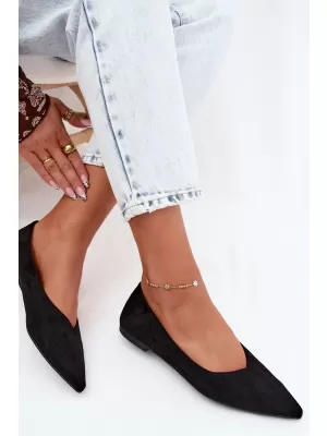 Dámske baleríny BOTO JH597 BLACK