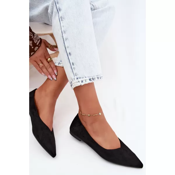  Dámske baleríny BOTO JH597 BLACK 
