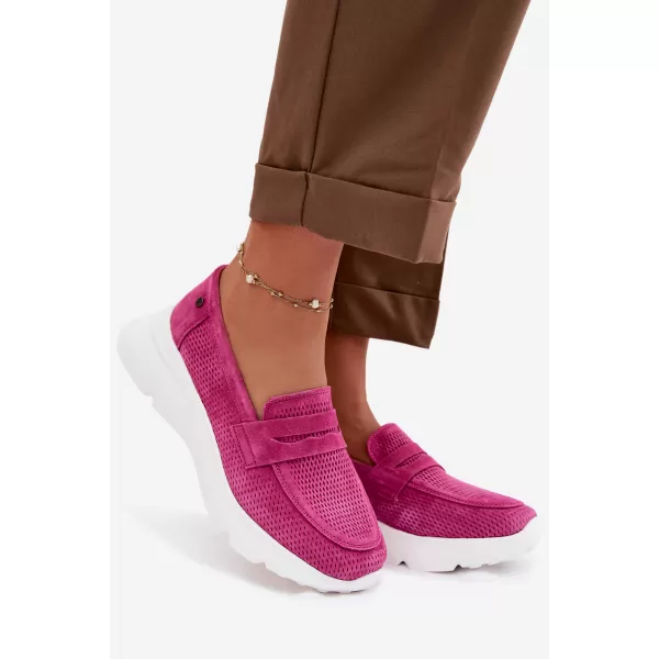  Dámske mokasíny VINCEZA 79626 FUCHSIA 