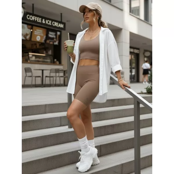  Dámske kraťasy DSTREET SY0582 KARAMELOVÁ 