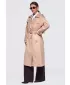 Dámsky kabát OMBRE OW-COLC-0121 BEIGE