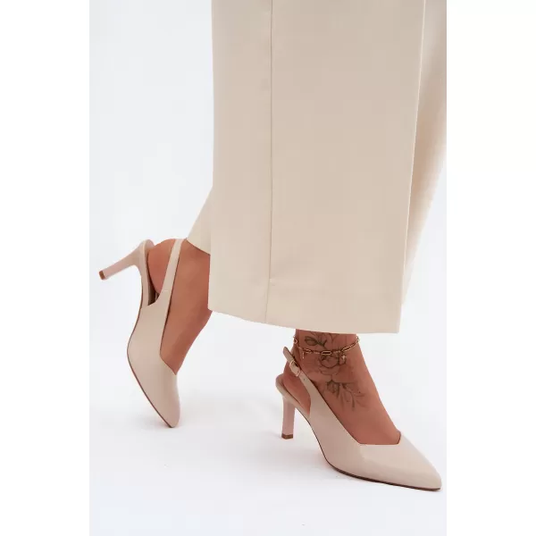  Dámske sandále SERGIO LEONE SK158 BEIGE 