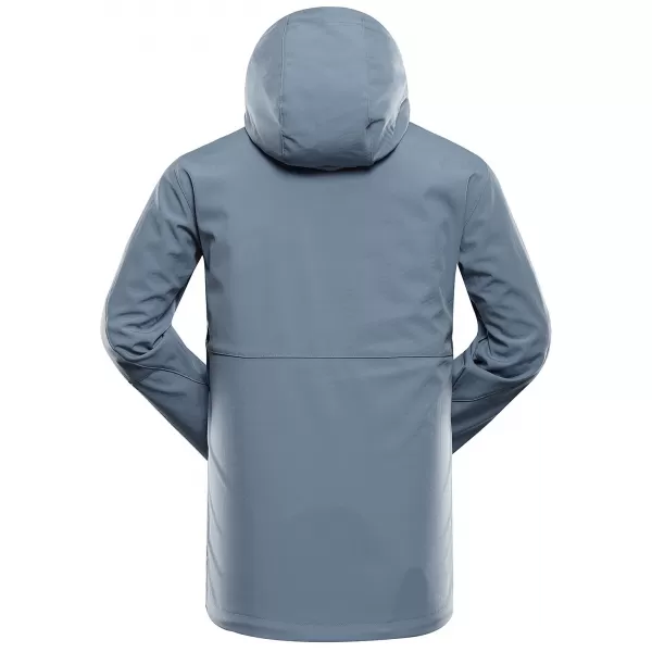  Pánska softshellová bunda ALPINE PRO HOOR 2 ASHLEY BLUE 