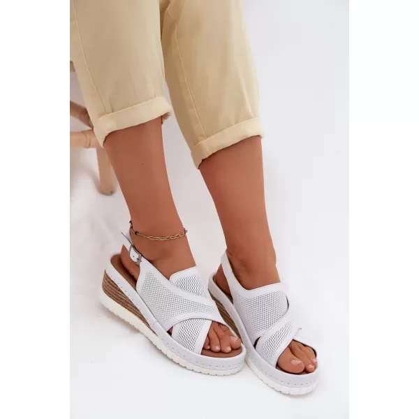  Dámske sandále ARTIKER 58C3145 WHITE 