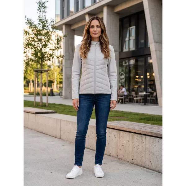  Dámska hybridná bunda MALFINI PREMIUM CROSS 556 SILVER GRAY 