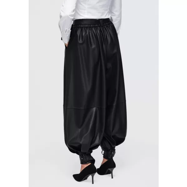  Dámske nohavice OMBRE OW-PA-E0022 BLACK 
