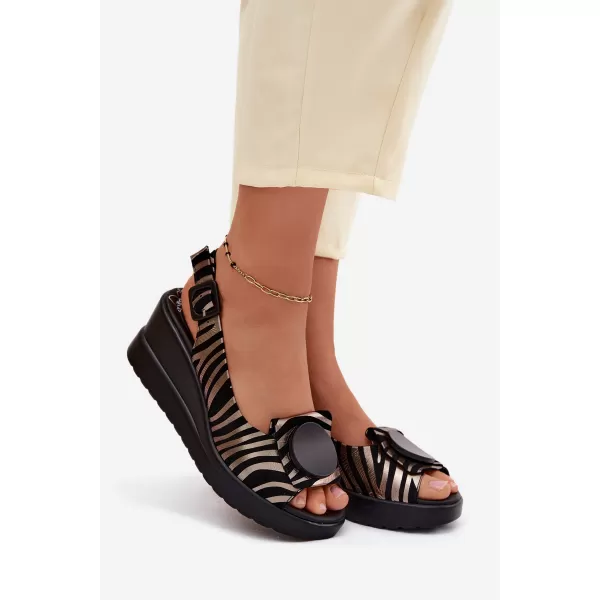  Dámske sandále ARTIKER 58C0295 BLACK 