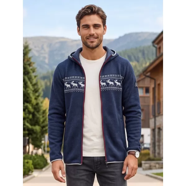  Pánsky hrejivý sveter ALPINE PRO NORES MOONLIT OCEAN VARIANT PA 