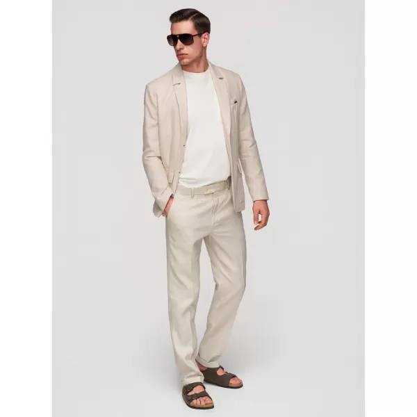  Pánske sako OMBRE M169 BEIGE 