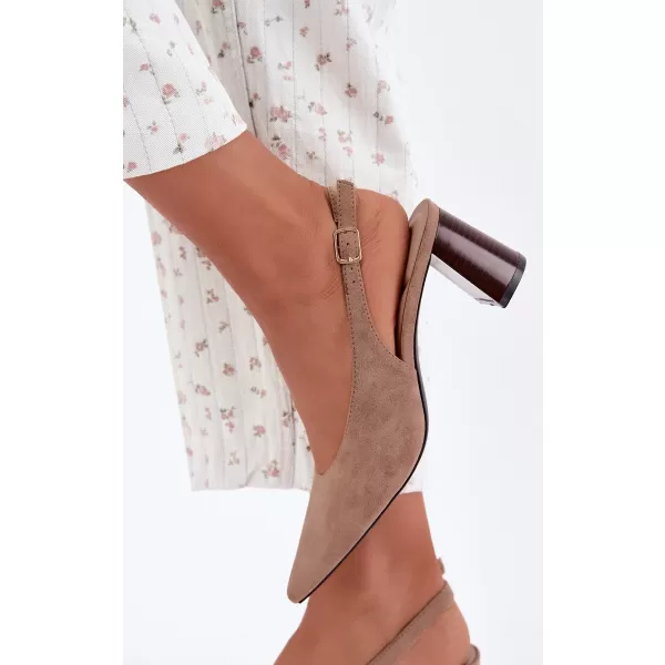  Dámske lodičky BOTO 100-530 BEIGE 