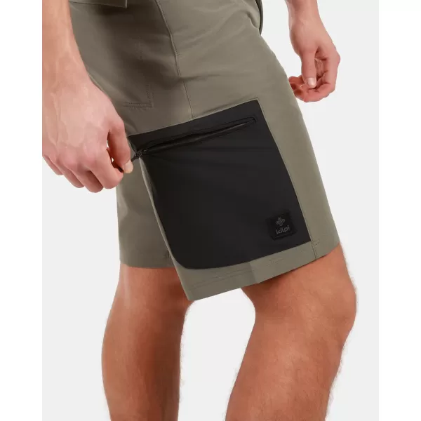  Pánske kraťasy KILPI NAVIA-M 1M0410KI ZELENÁ 