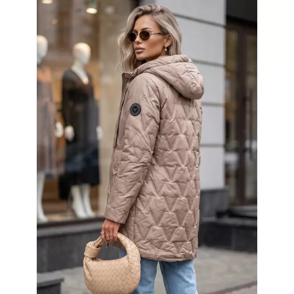  Dámska bunda DSTREET TY5767 BÉŽOVÁ 