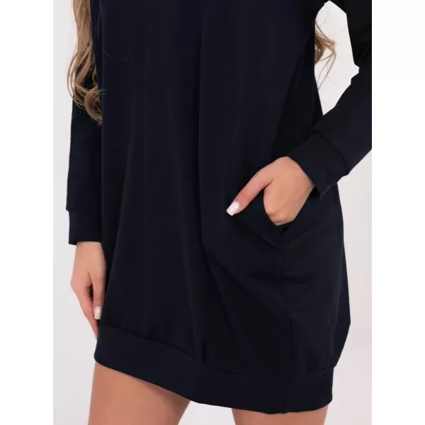  Dámske šaty BASIC FEEL GOOD RV-TU-5184.93P NAVY 