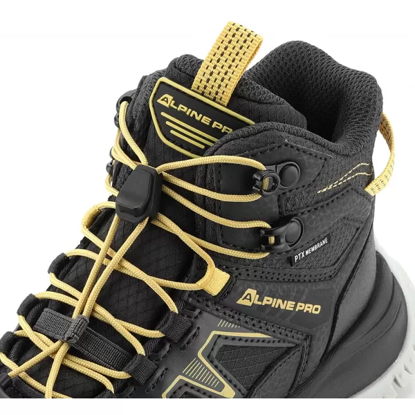  Detské outdoorové topánky ALPINE PRO ATEGO DARK TRUE GRAY 