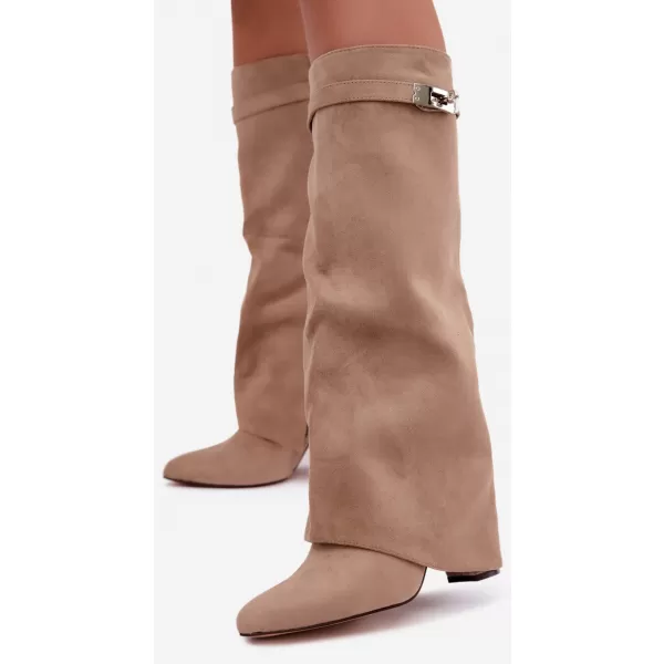  Dámske čižmy BOTO CLS-657 SAND 