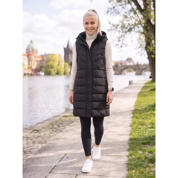  Dámska hrejivá vesta ALPINE PRO HERDA 3 BLACK 