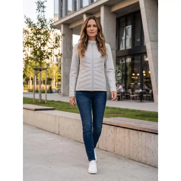  Dámska hybridná bunda MALFINI PREMIUM CROSS 556 SILVER GRAY 