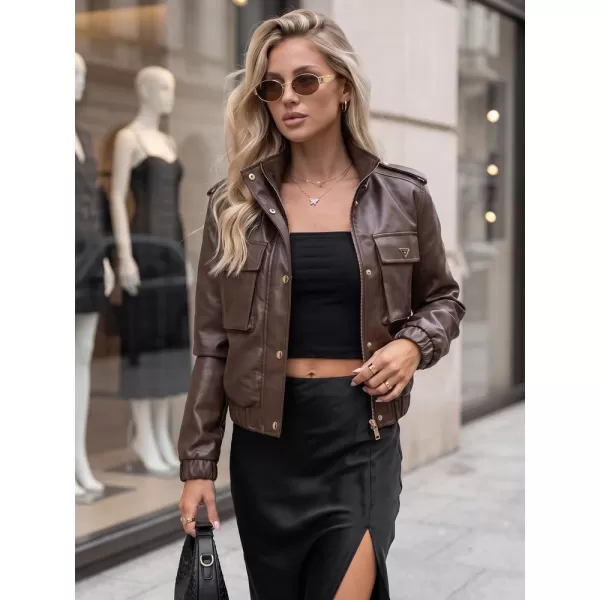  Dámska bunda DSTREET TY5874 HNEDÁ 