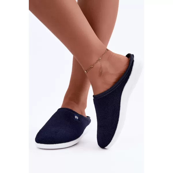  Dámske šľapky INBLU EC000102 NÁMORNÍCKA MODRÁ 