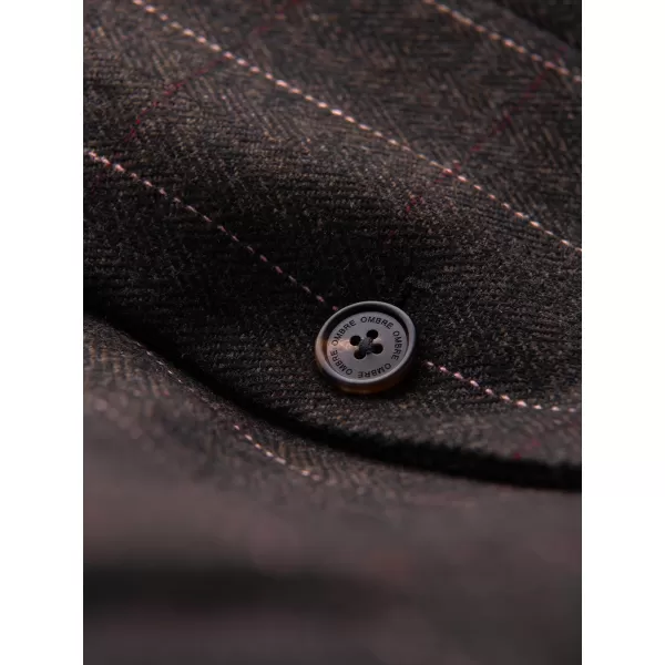  Pánske sako OMBRE M166 DARK BROWN 