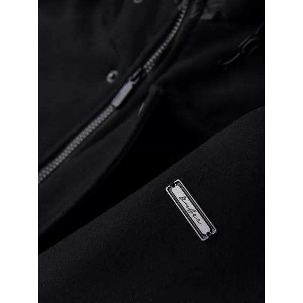  Pánska parka OMBRE OM-COWC-0161 BLACK 
