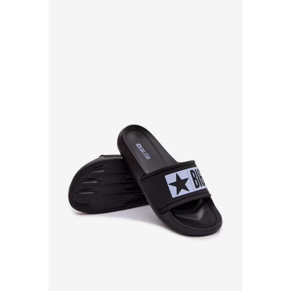  Detské šľapky BIG STAR SHOES TT374A003 BLACK/BLUE 