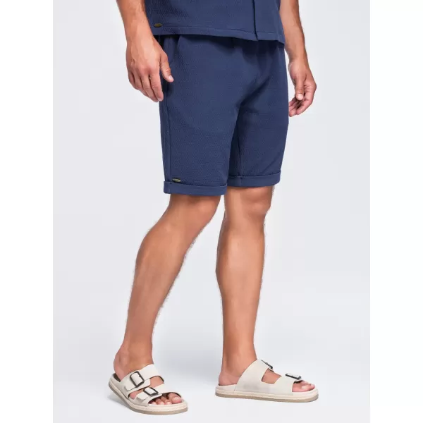  Pánske kraťasy OMBRE OM-SRCS-0207 NAVY BLUE 
