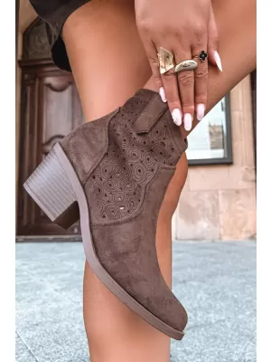 Dámske topánky S.BARSKI HY62-8147 BROWN