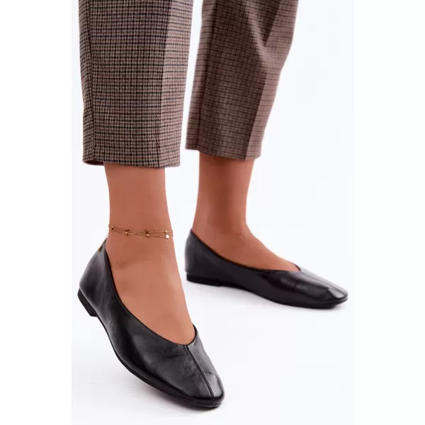  Dámske baleríny BOTO JH602P BLACK 