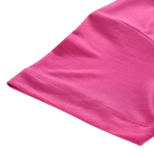  Detské tričko ALPINE PRO BASIKO FUCHSIA RED 