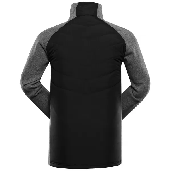  Pánska mikina ALPINE PRO JORW 2 BLACK 