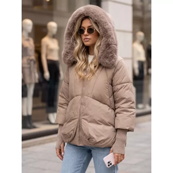  Dámska bunda DSTREET TY5994 BÉŽOVÁ 