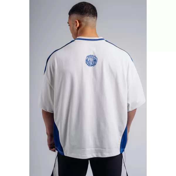  Oversized tričko NEBBIA PRIMAL 869 CREAM 