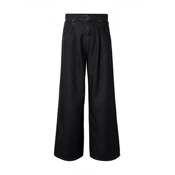  Pánske nohavice URBAN CLASSICS TB8033 BLACK WASHED 