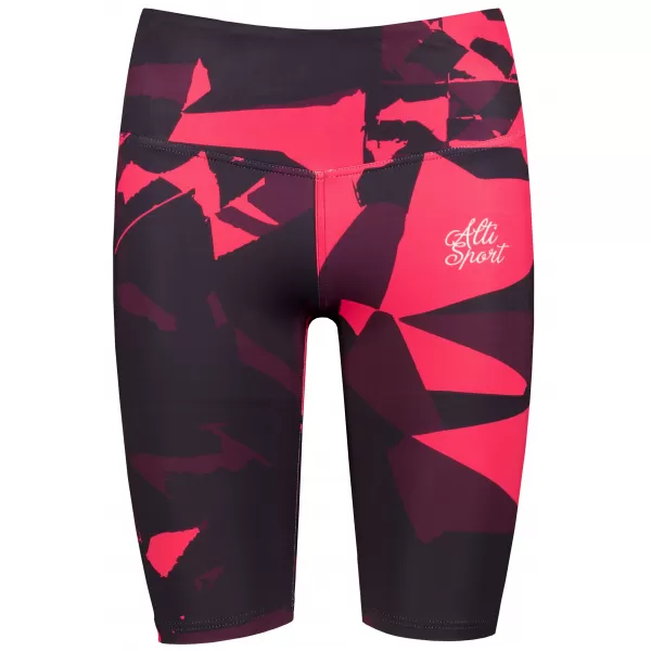  Dámske legíny nad kolená premium (nové veľkosti) ALTISPORT VOJ/ALW080LEG06 WINE-RED 