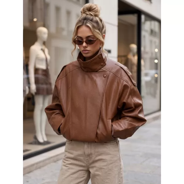  Dámska bunda DSTREET TY6065 HNEDÁ 