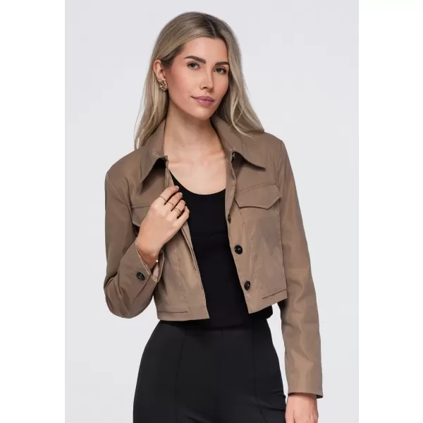  Dámske sako OMBRE OW-BL-E0007 BEIGE 