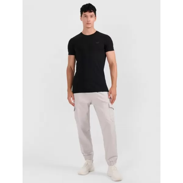  Pánske tričko 4F RMM00TTSHM3248 DEEP BLACK 