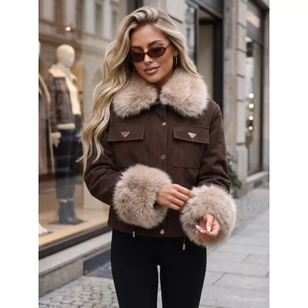  Dámska bunda DSTREET TY5705 HNEDÁ 