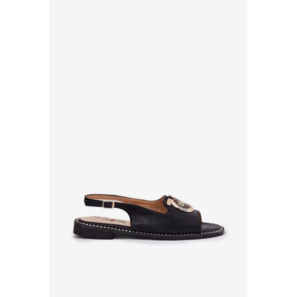  Dámske sandále S.BARSKI KV51-003 BLACK 
