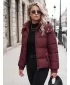Dámska bunda DSTREET TY5749 BORDOVÁ